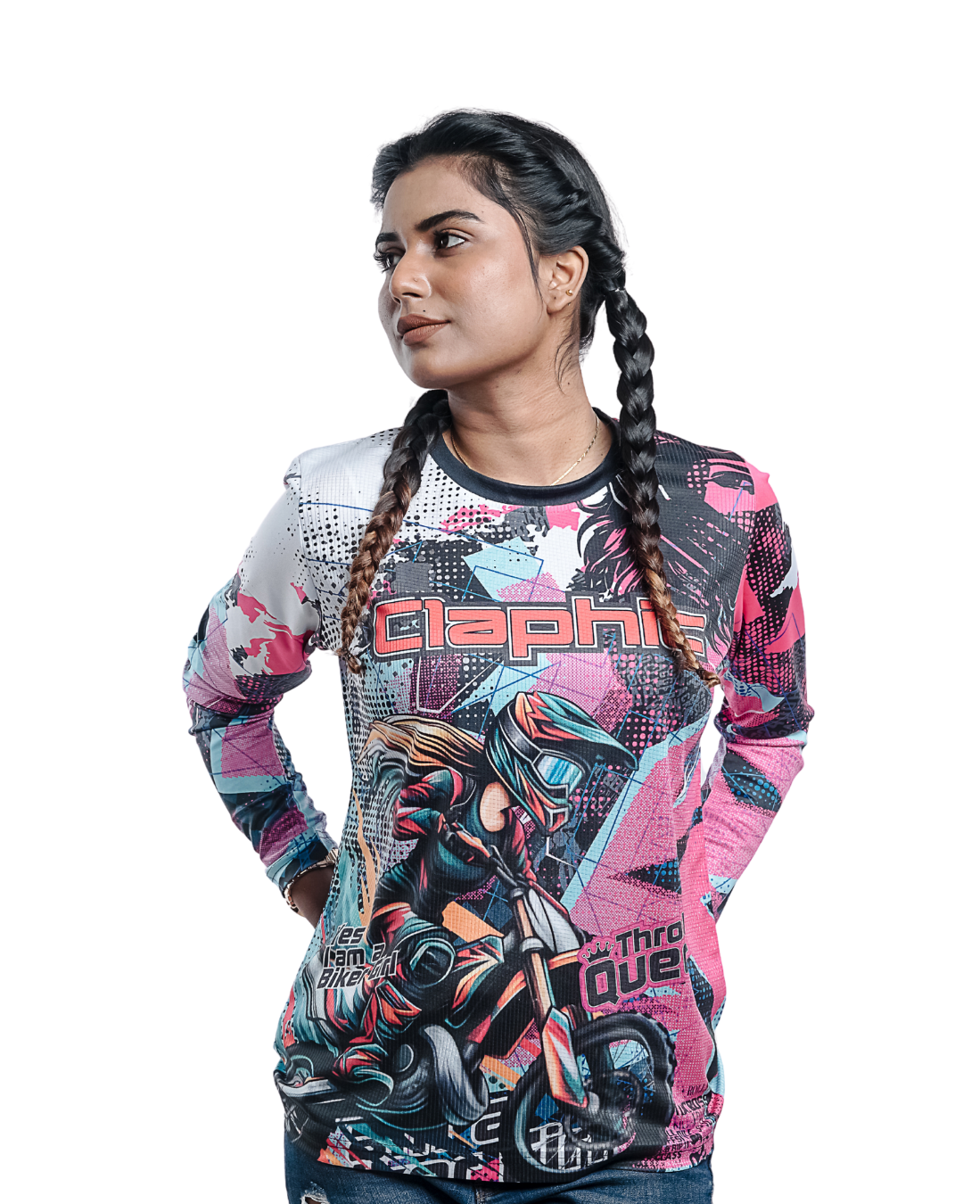 Pink Panther : Woman Motocross Jersey